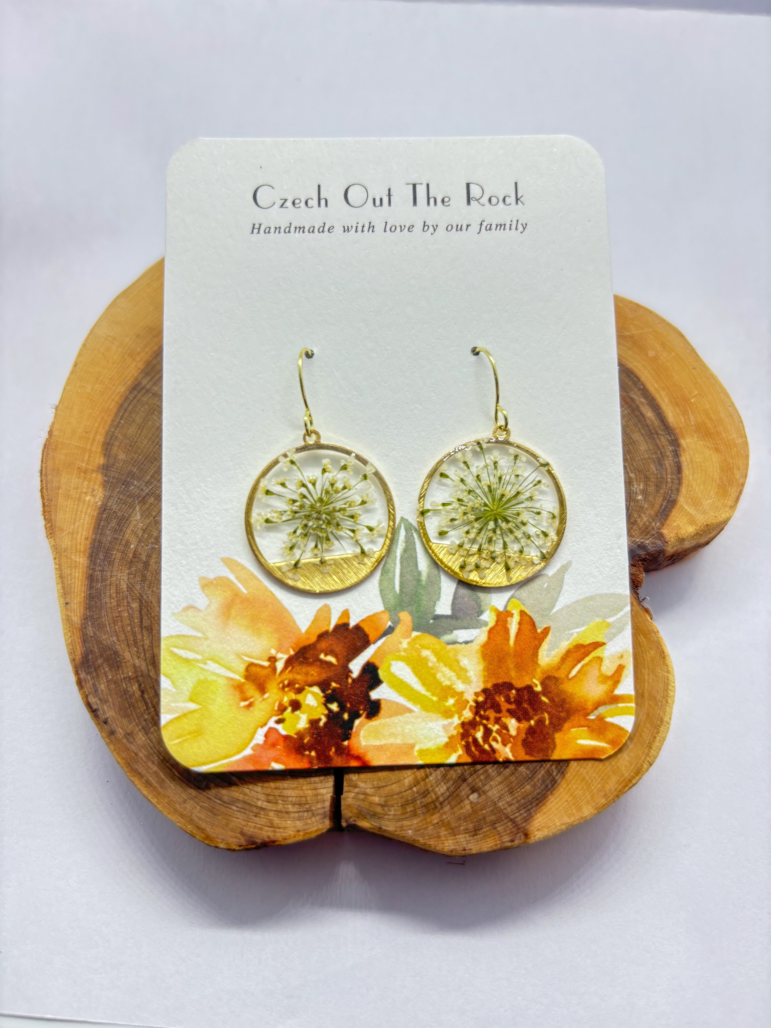Queen Anne's Lace Earrings
