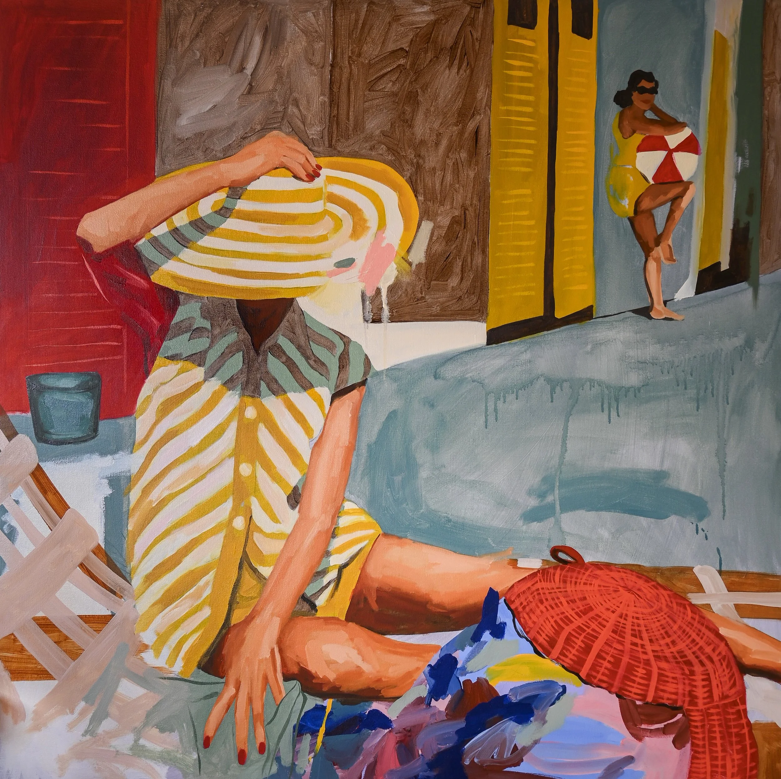 At Sea   109cm x 75cm  Available  