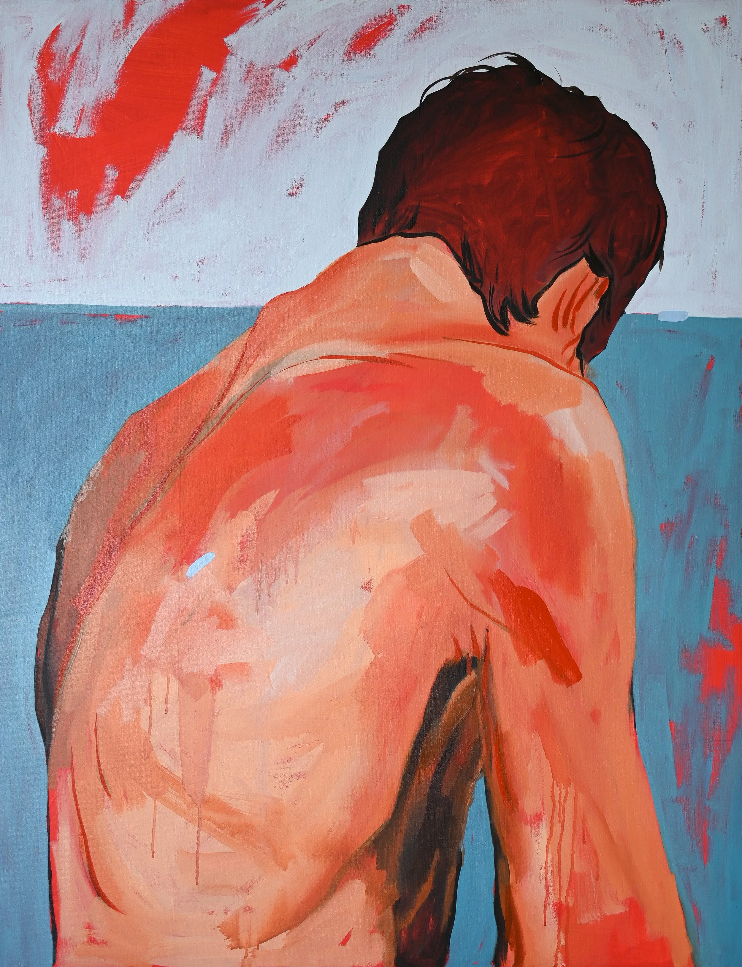 The Long Afternoon   70cm x 90cm  Available at J. Mackey Gallery  