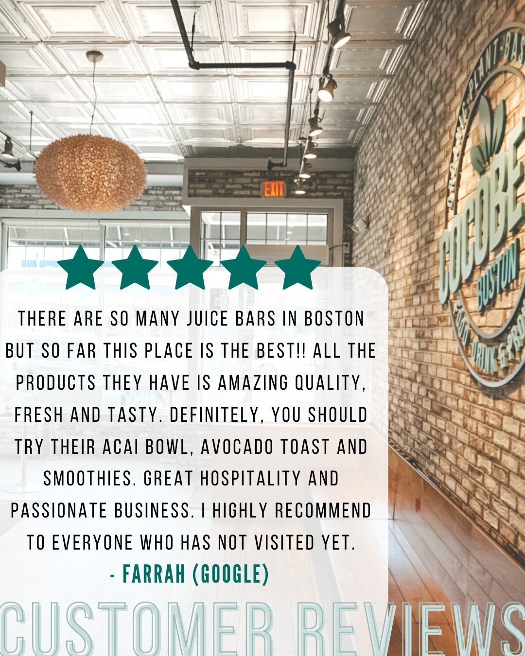 Cocobeet was founded to give people easy access to organic and vegan food in Boston! With convenient, inventive grab-and-go options, we serve our local vegan community with love 🤍

&quot;Great flavors, excellent ingredients. That was my 1st time the
