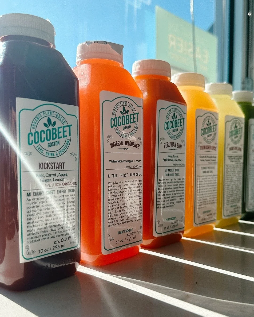 Nothing fuels your week like our cold-pressed juices 💪

Whether you&rsquo;re looking for a full 17 oz refresh, an 11 oz pick-me-up, a 5 oz booster, or a 2 oz shot &mdash; we&rsquo;ve got the perfect size for every cleanse or energy boost you need.

