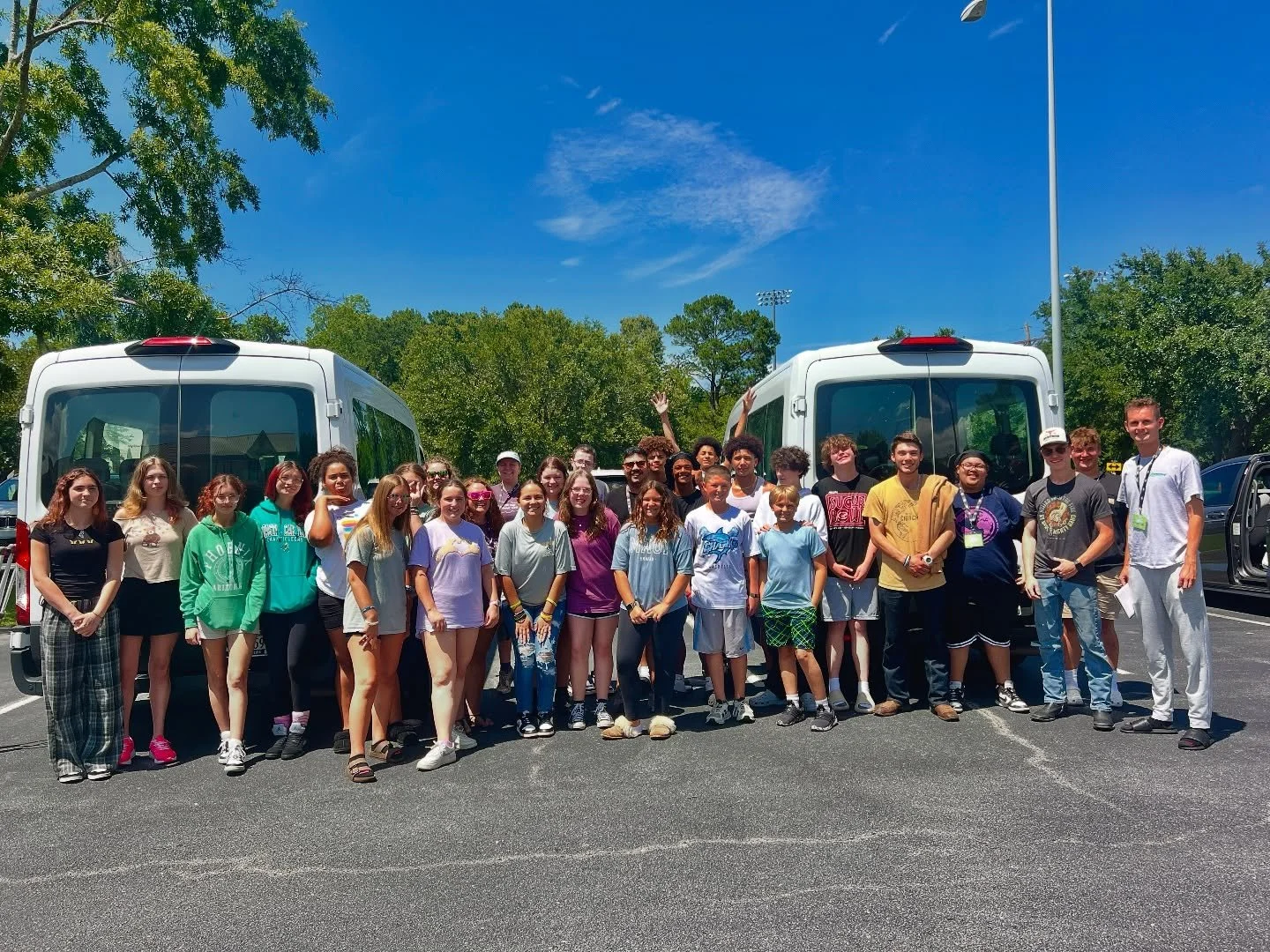 WE MADE IT TO CAMP! 🙌the wait is finally over and we are so ready to worship and have the best week ever! Summersalt 25&rsquo; here we go! 🎉🎉