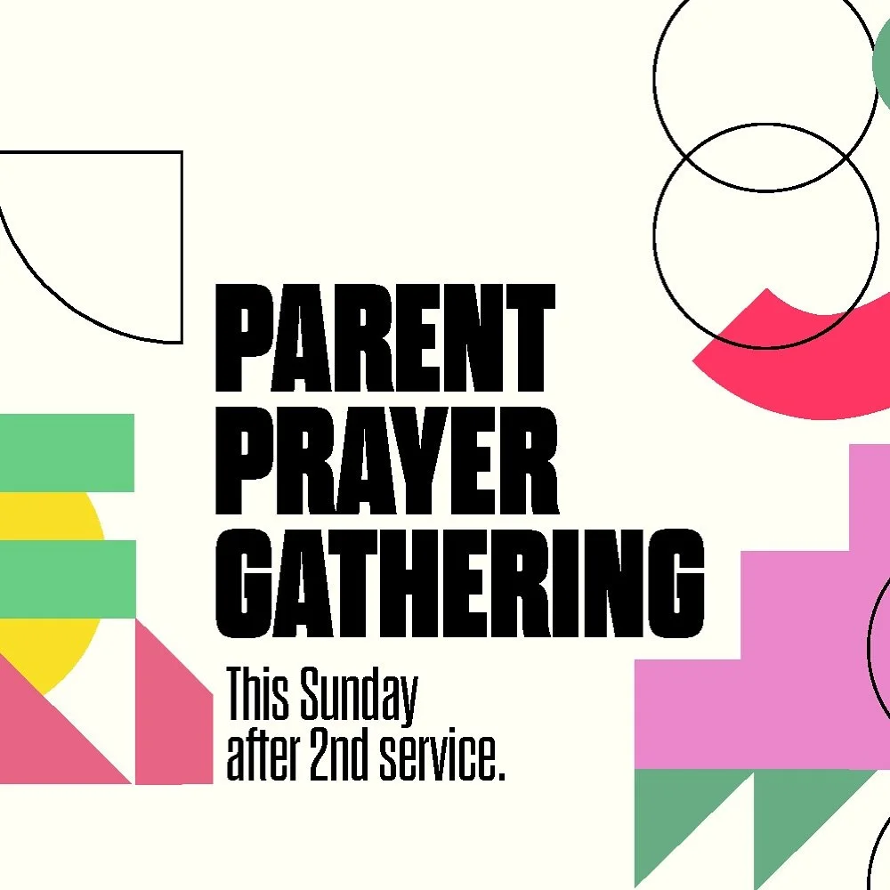 Parents, let&rsquo;s come together and pray for our YTH! 🙏

This Sunday, after the 2nd service, we&rsquo;ll gather in the YTH building to lift up our students, leaders, and families as we step into a new year of YTH+ we will also give you our Year C