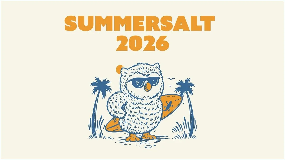 🌊🦉 Timothy Proverbs is already packing for camp&hellip; are YOU ready for the BEST week of the summer?

SUMMERSALT 2026 will be officially OPEN for registration this Sunday night! 🎉

We&rsquo;re heading back to Charleston Southern June 8&ndash;12 