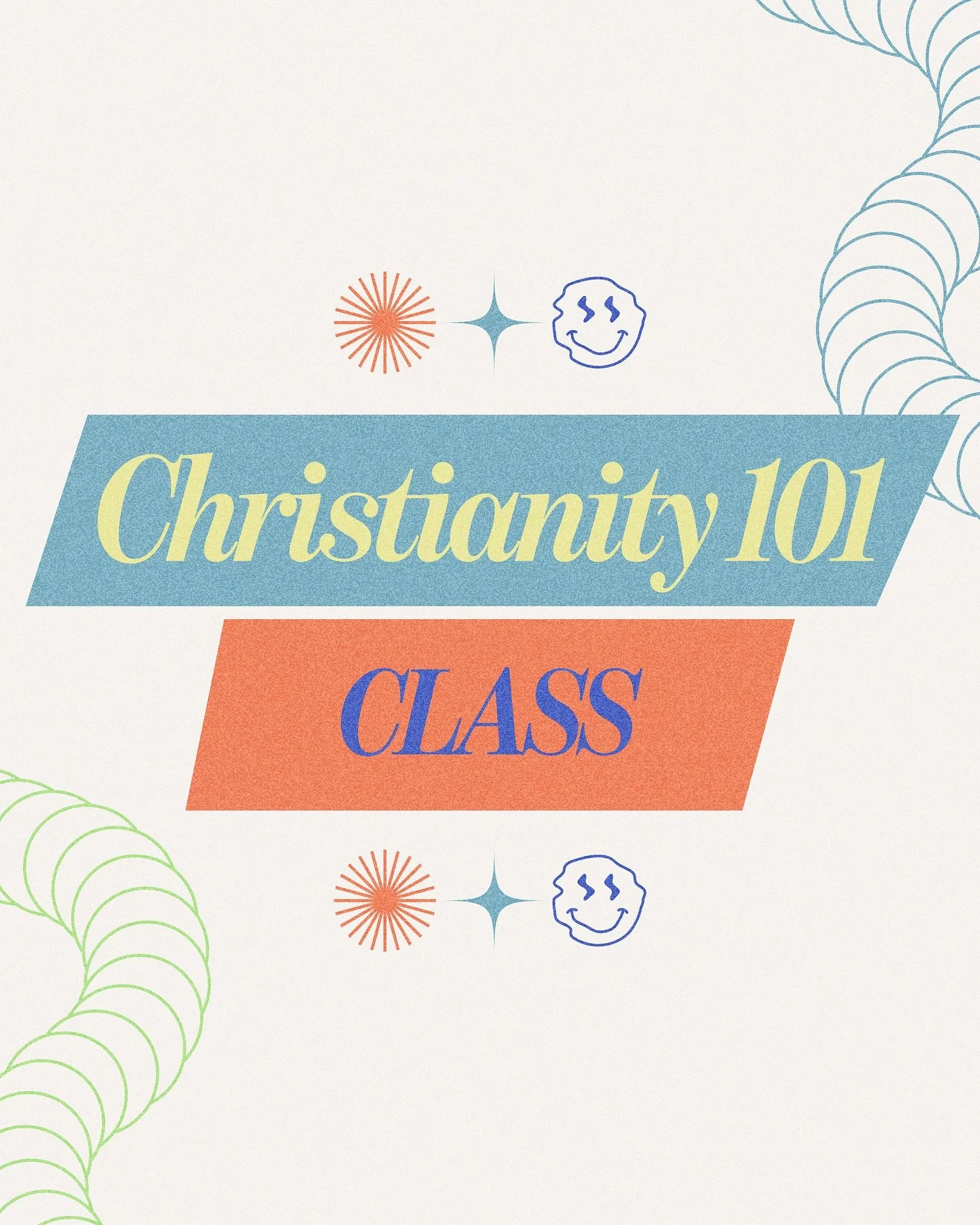 Maybe you&rsquo;ve grown up around church, maybe you are brand new, or maybe you&rsquo;ve just been curious about what it really means to follow Jesus. 

This 4&ndash;week class is designed to walk you through the foundations of the Christian faith i