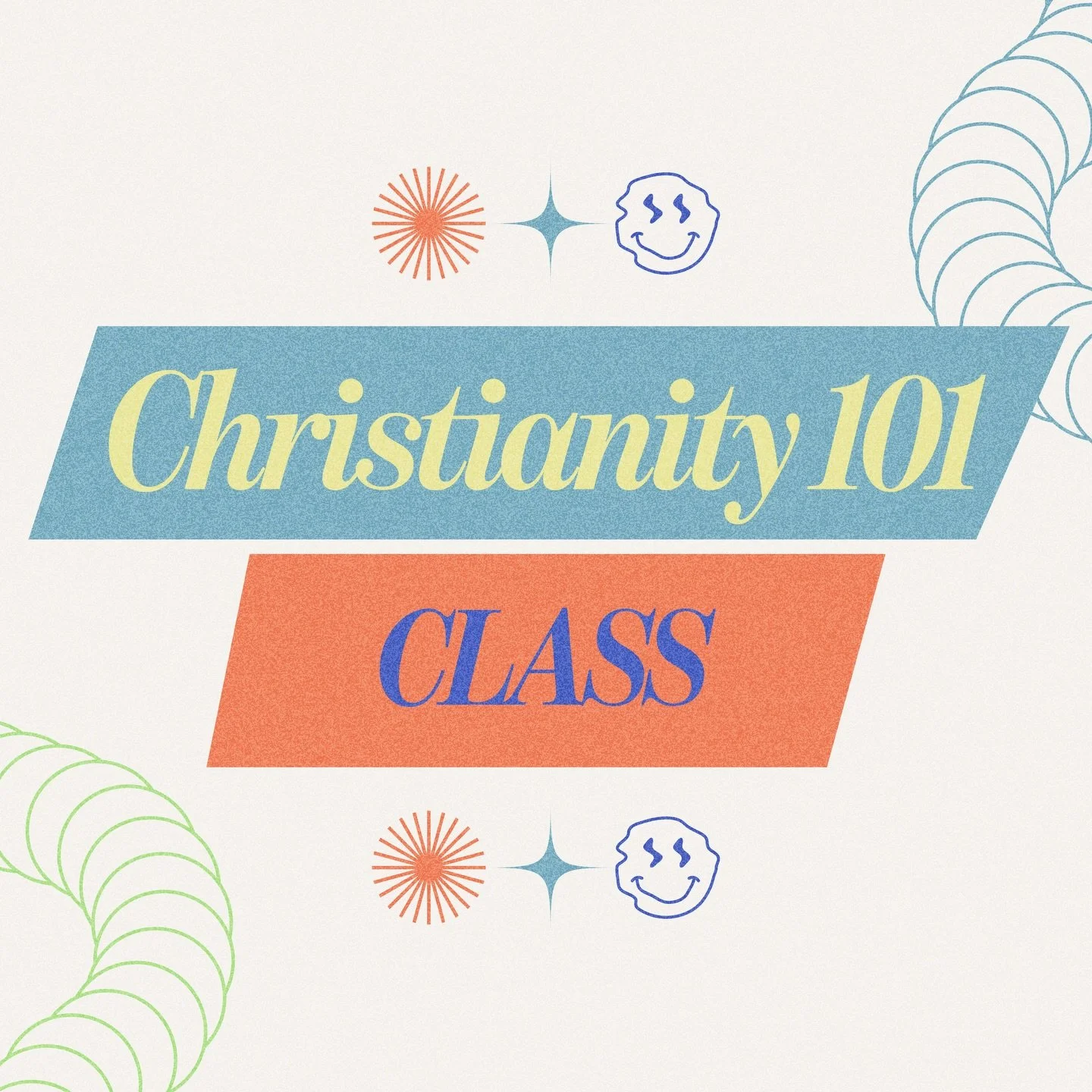 If God is real&hellip; why does life feel so hard sometimes?
Do I have to have it all together to follow Jesus?
Is Christianity more than just rules and church?

You might have these questions and we want to help! Our Christianity 101 class starts th