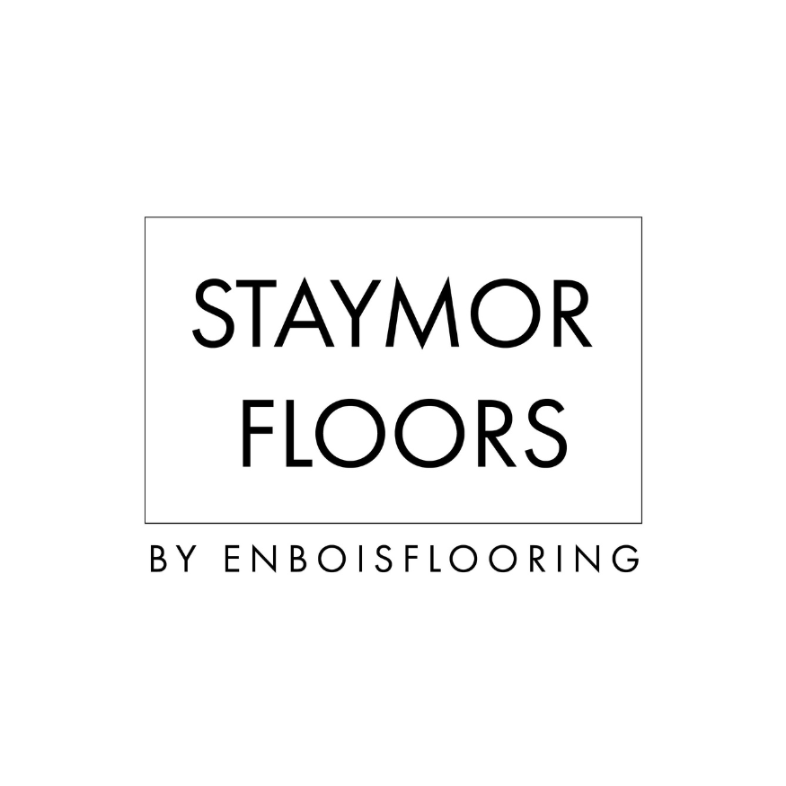 Logo for StayMoor Floors by EnboisFlooring, featuring black text on a white background.