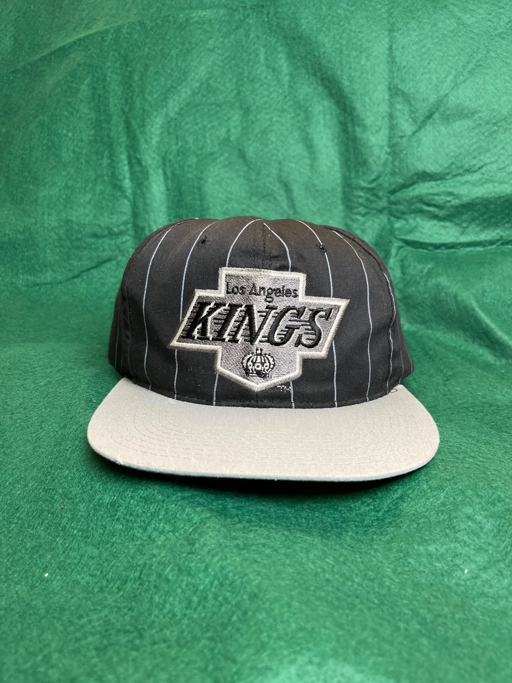 Los Angeles Kings Pinstripe Two Tone SnapBack by Starter — Nearly