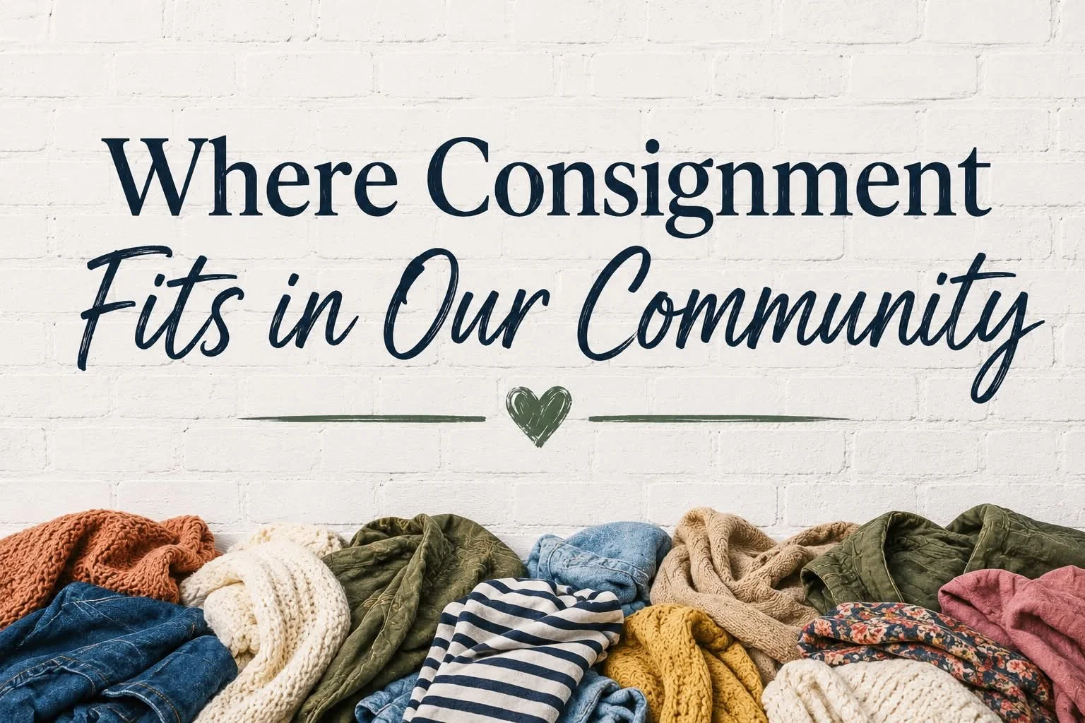 Where do Consignment fit in our community? 