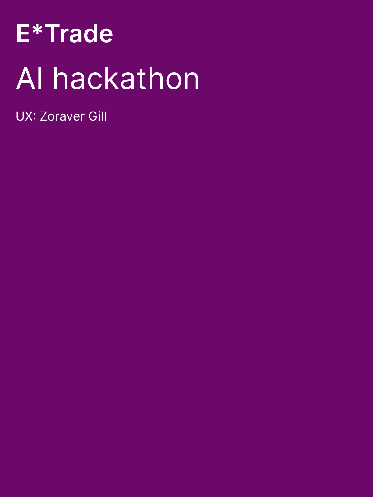 AI Hackathon