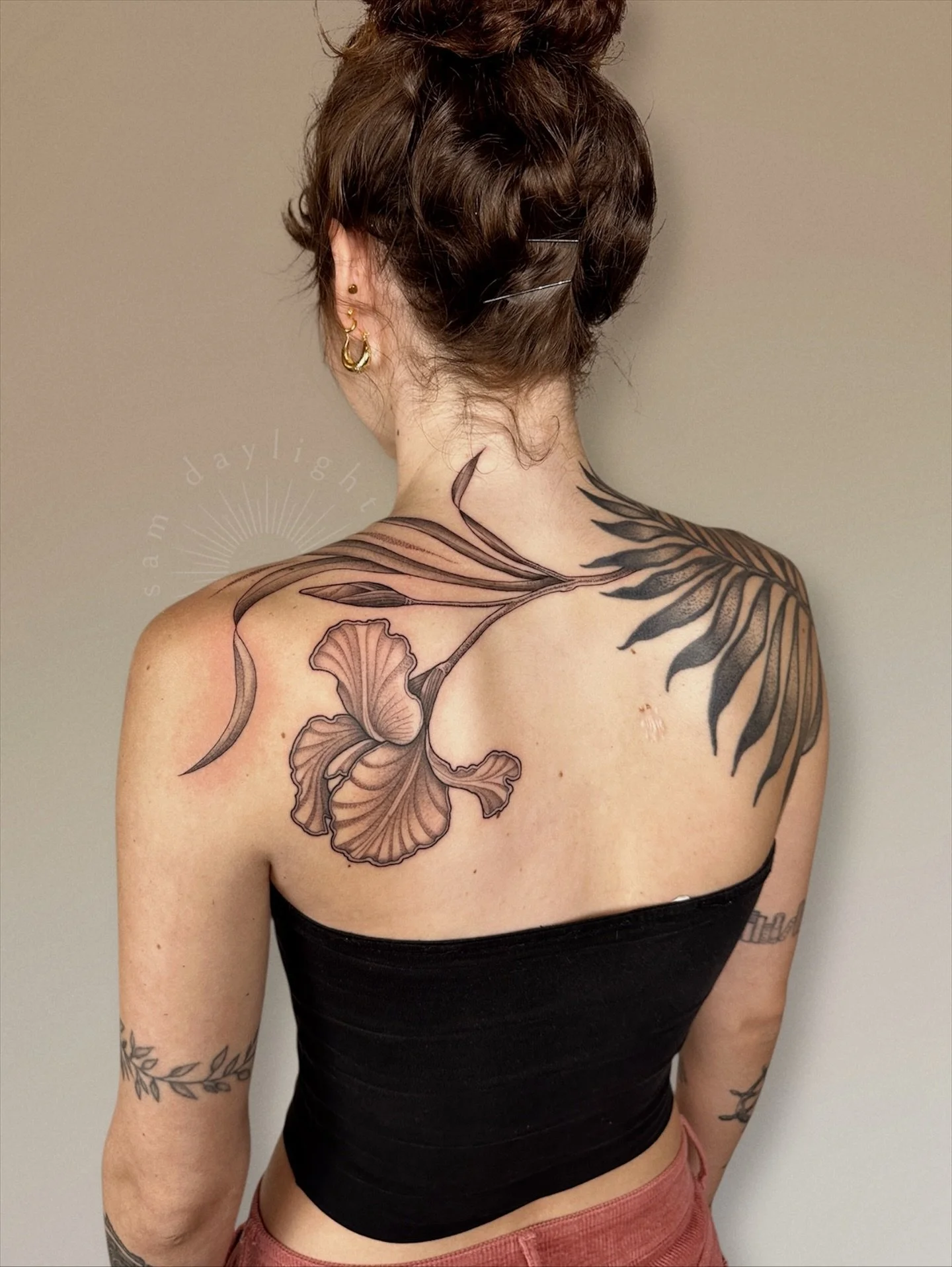 First session on a back piece concept I started recently with one of my regular clients Olivia. We had such an amazing start to this project and I think it&rsquo;s a real testament to what happens when you choose the right artist and trust their visi