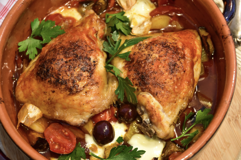 Roasted Chicken Thighs