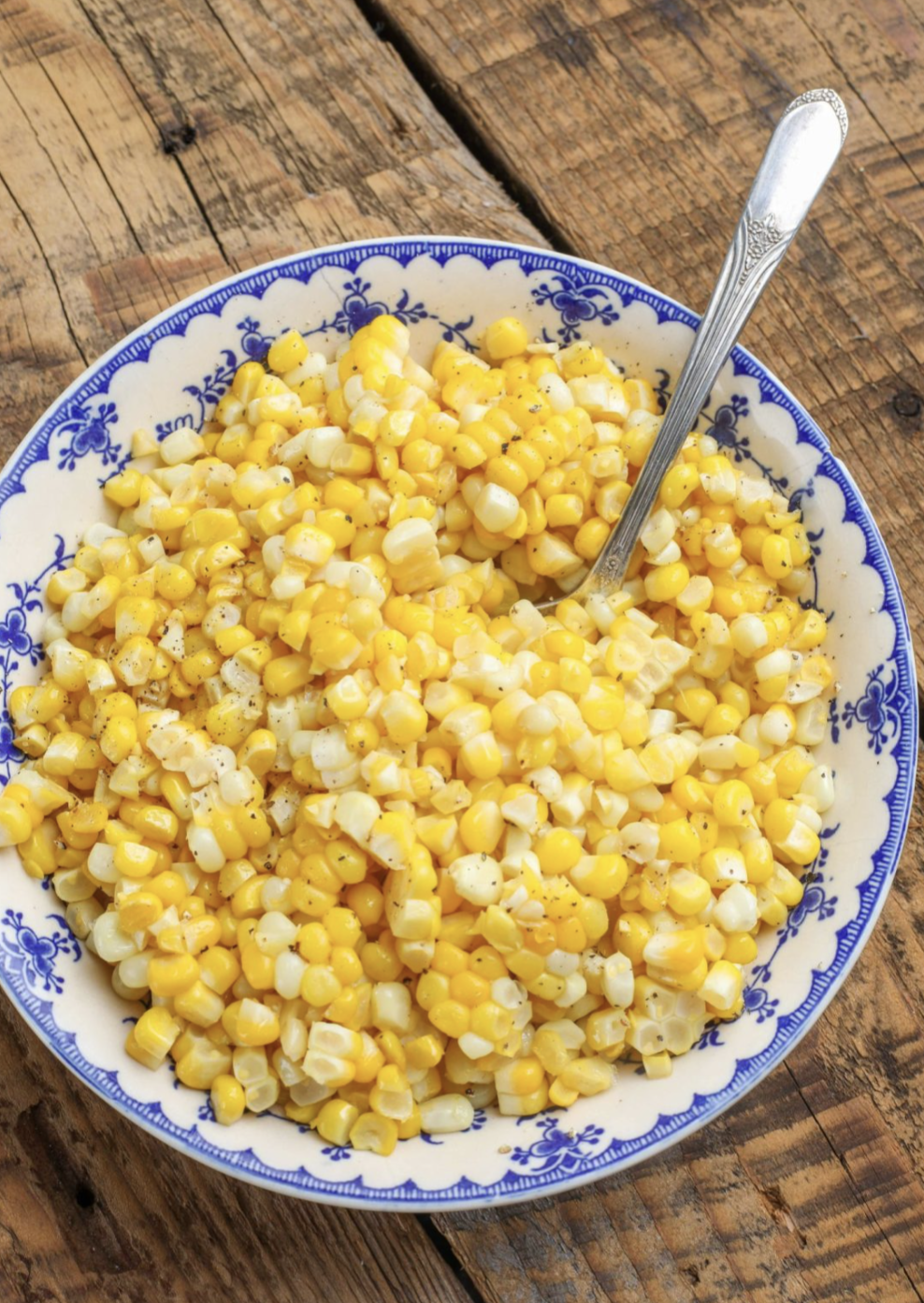 Bowl of Sweet Corn Kernels