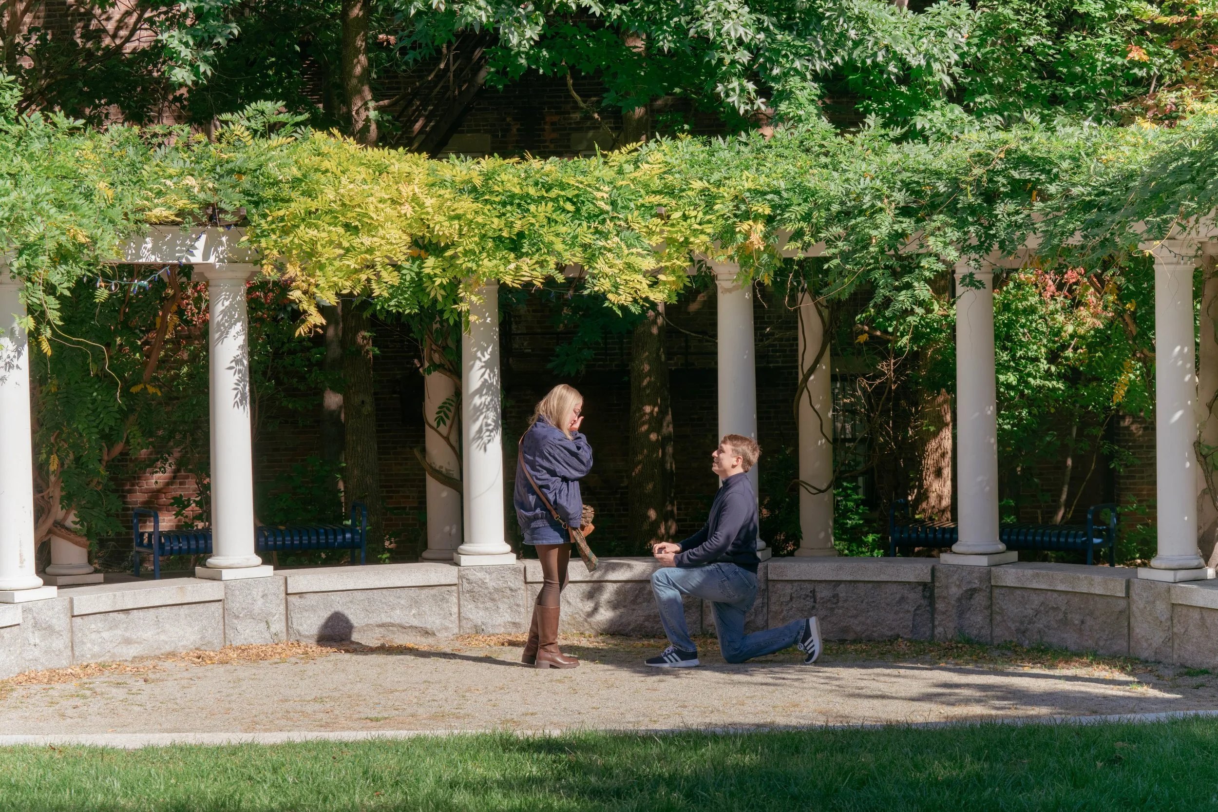 Congratulations to E &amp; E! 💍❤️

The sweetest surprise, the happiest tears, and a beautiful moment they&rsquo;ll remember forever! 🥹

He carefully picked the perfect spot, planned every little detail, and even arranged for her best friend to show