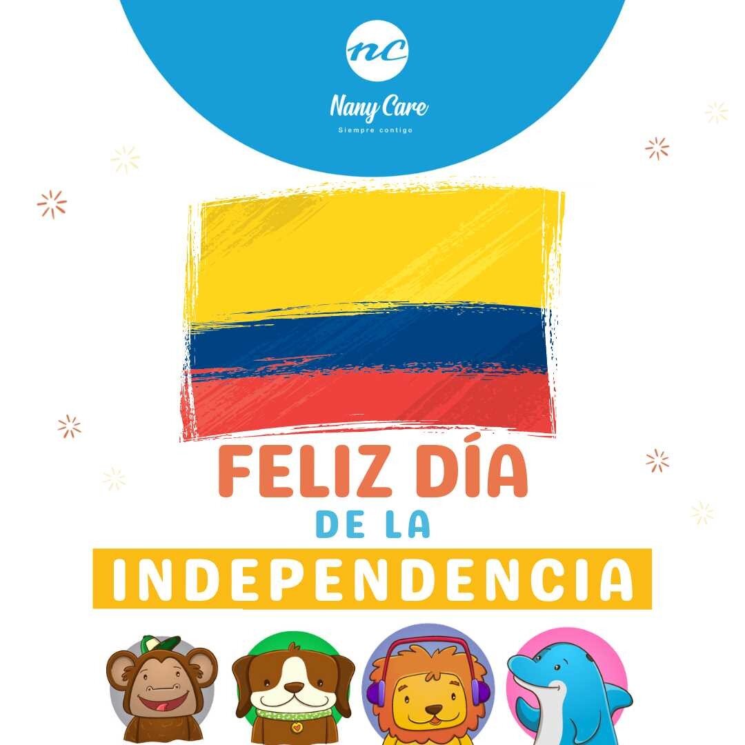 Ense&ntilde;ale a tus hijos el valor de la libertad y la importancia de conocer nuestra historia. Feliz d&iacute;a de la independencia. 

Nany Care Home, ni&ntilde;eras en Medell&iacute;n &ndash; Antioquia. ⠀⠀⠀⠀⠀⠀⠀⠀⠀⠀⠀⠀⠀⠀⠀⠀⠀⠀⠀⠀⠀⠀⠀⠀⠀⠀⠀⠀⠀⠀⠀⠀⠀⠀⠀⠀⠀⠀⠀⠀⠀⠀⠀