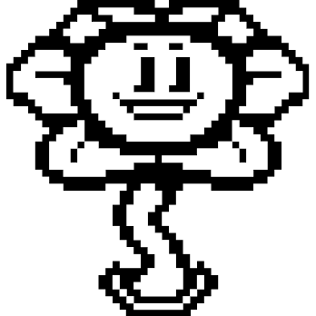 Undertale Flowey Pixel Art Sprite PNG, Clipart, Antagonist, Area