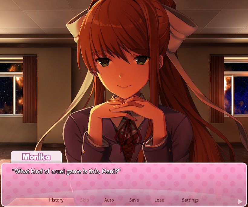 Monika (“Monika After Story”) and I broke up (A Dramatic Retelling) 