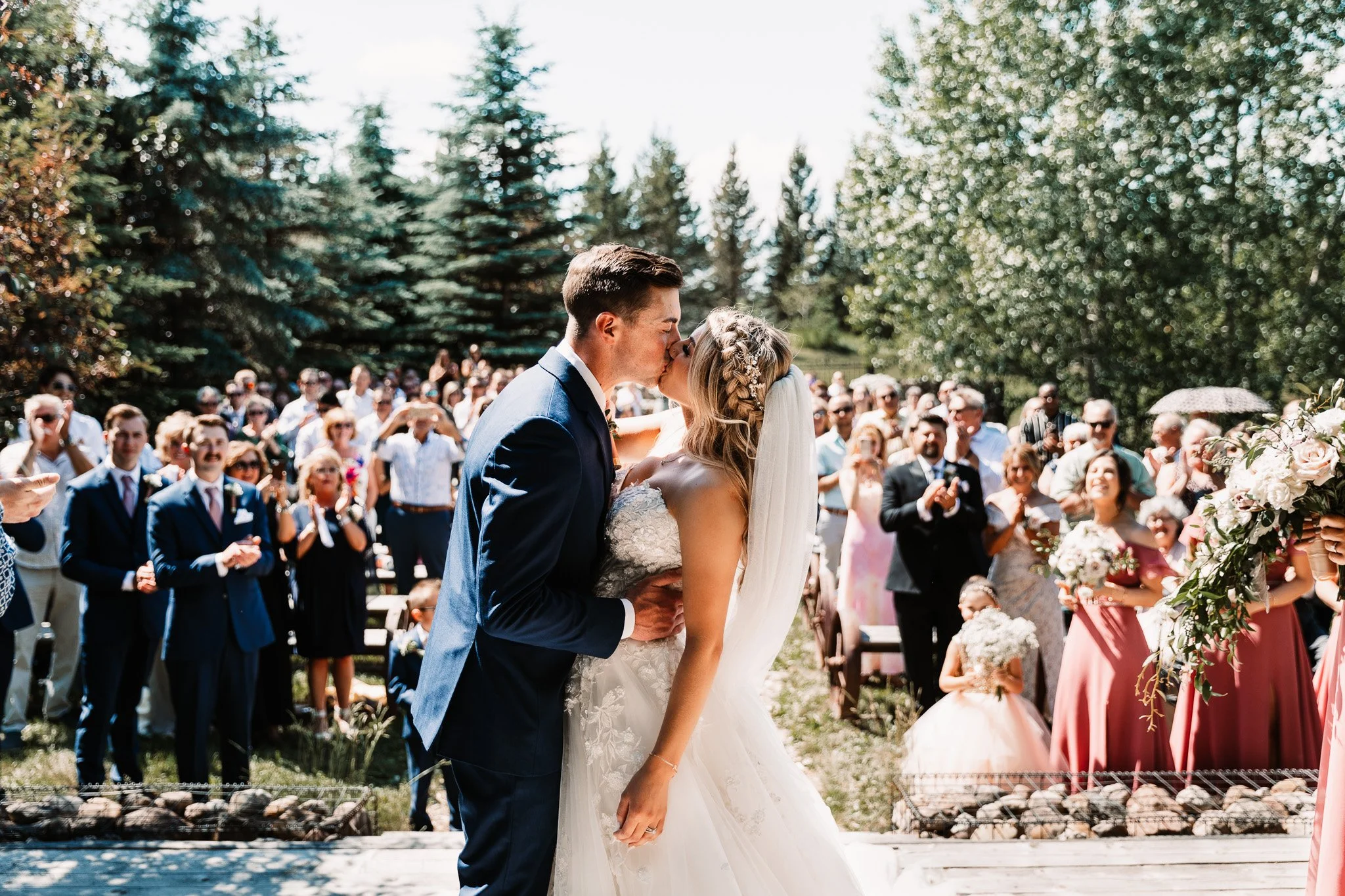 First Kiss at Lions Garden Alberta