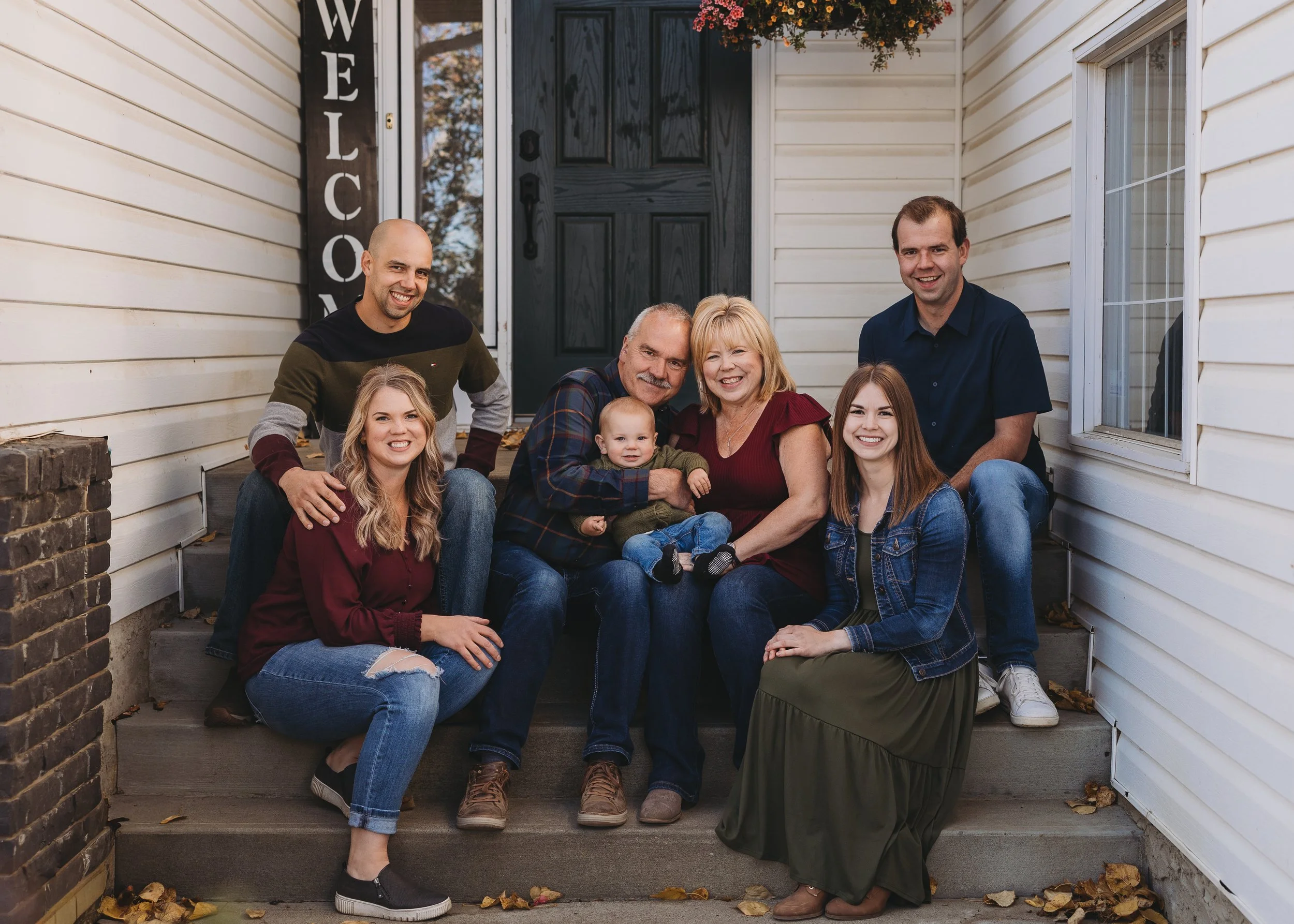 family portrait near tofield alberta