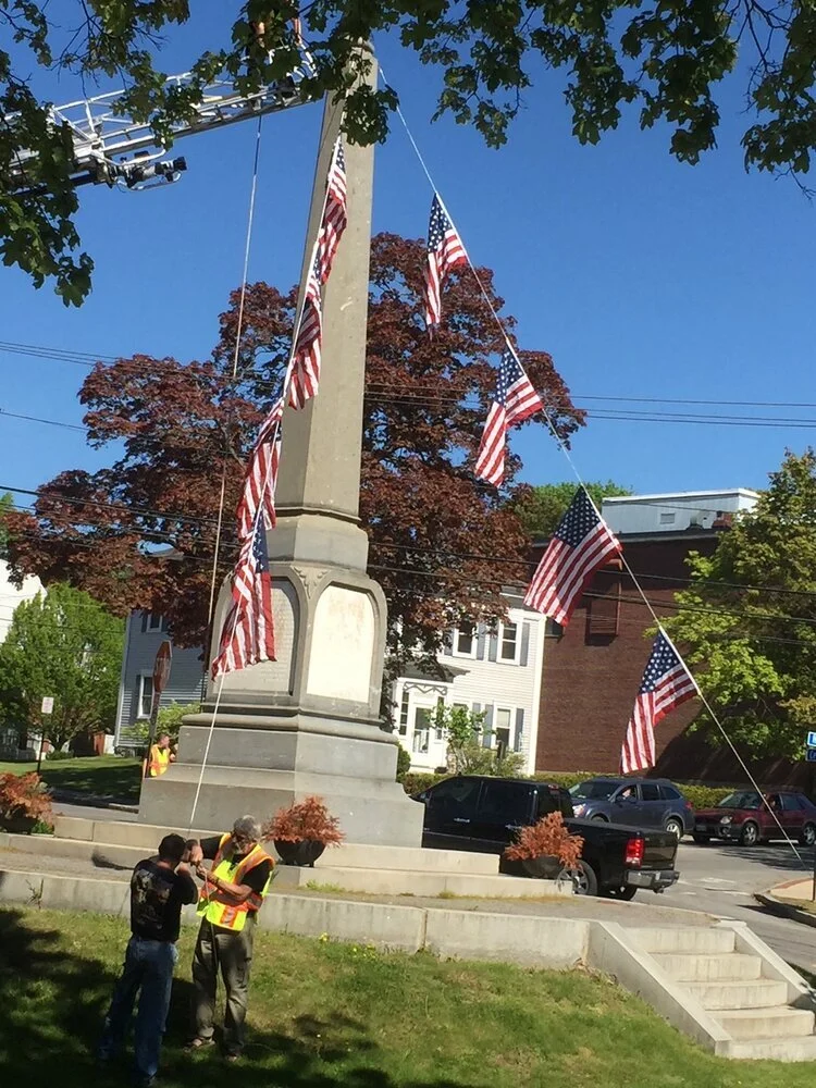 Memorial Day and Bath's Civil War Monument