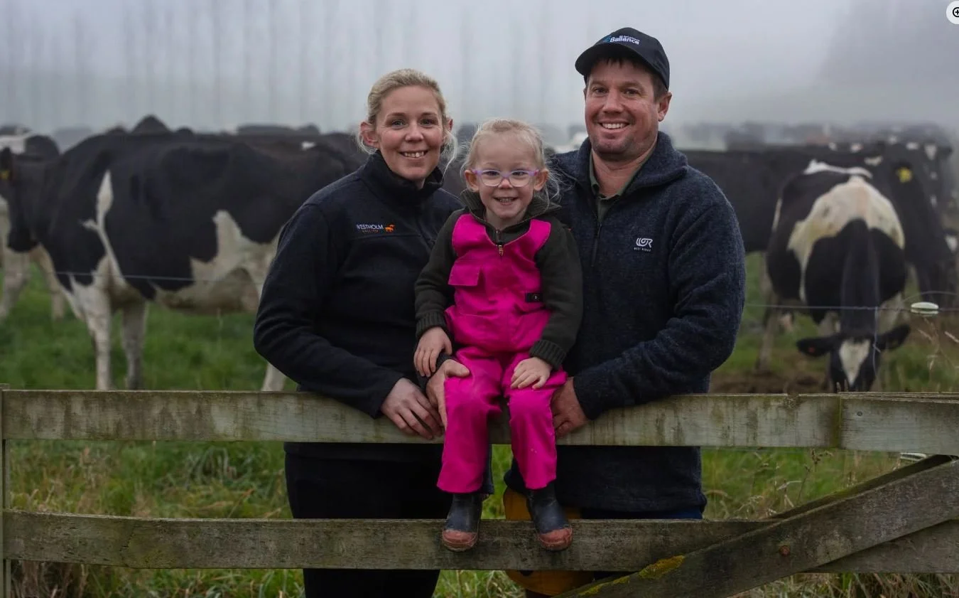 Nicole &amp; Luke Kane of Westholm Dairies