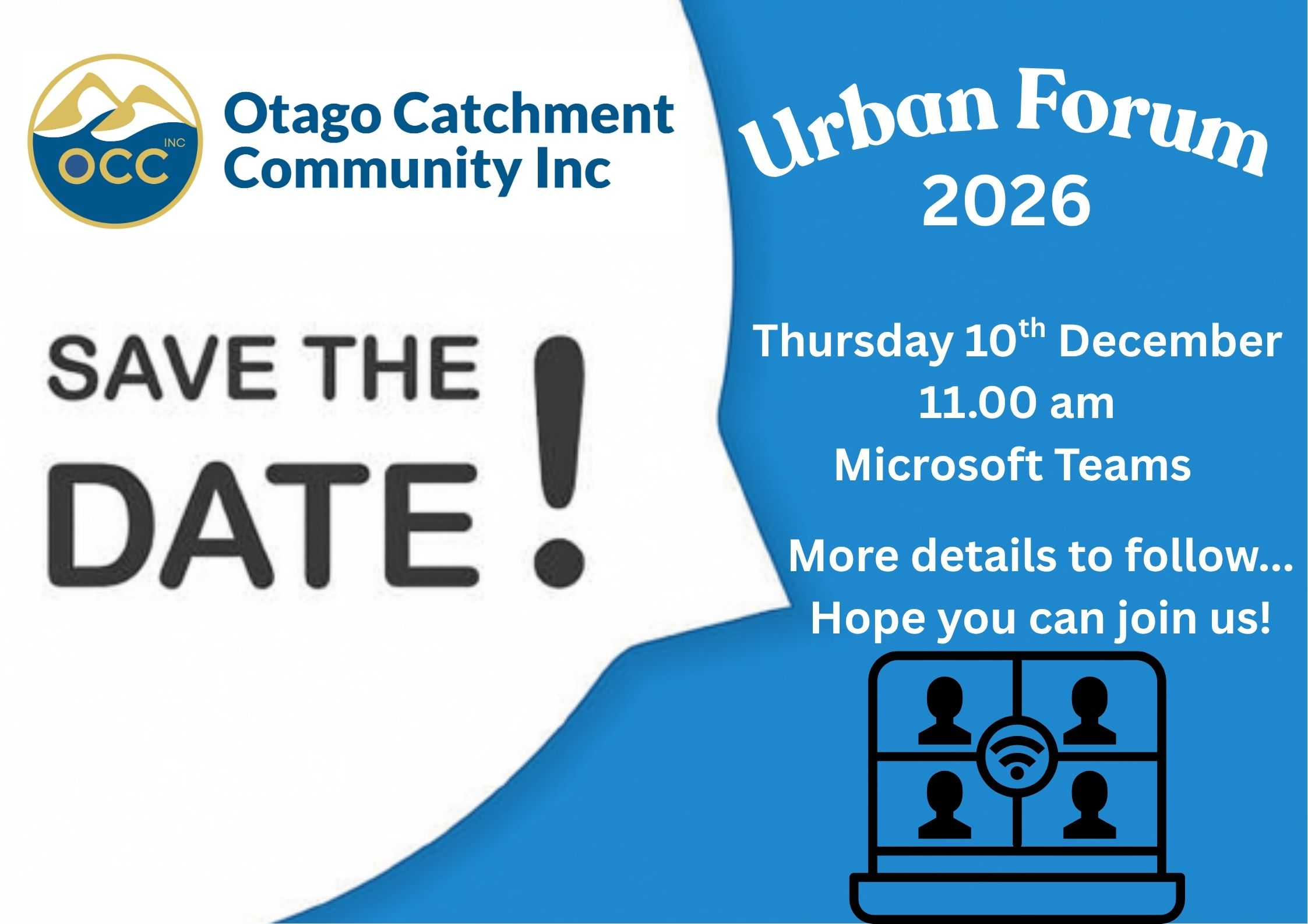 Otago Urban Catchment Group Forum