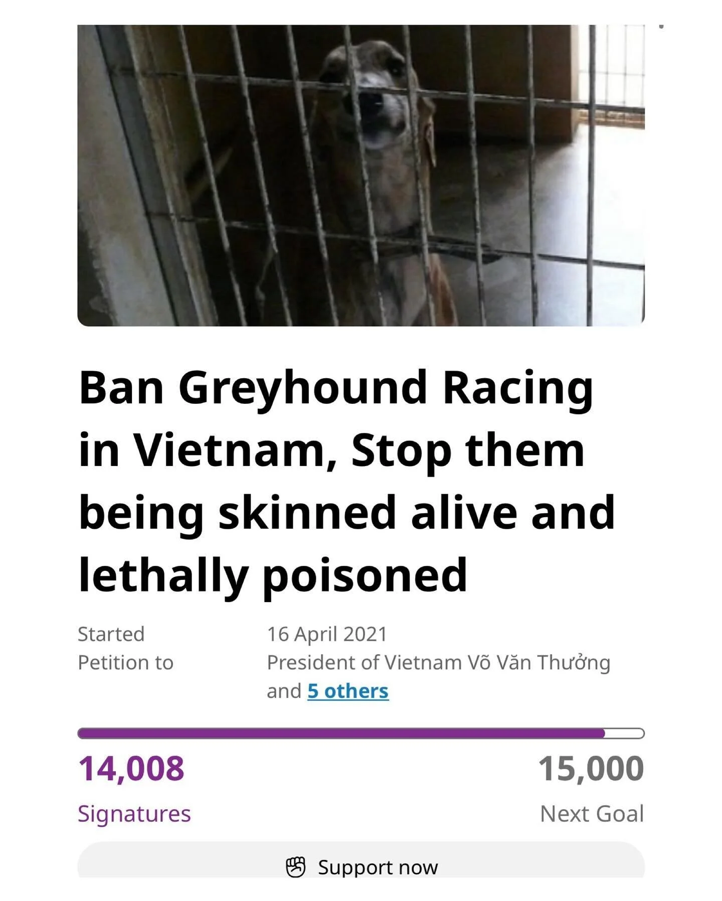 Repost from @globaljustice4greyhoundsndogs
•
Please continue to sign more information has been added to the petition and more information can be found on @globaljustice4greyhoundsndogs website 
•
Please continue to PROTEST sign share petiti