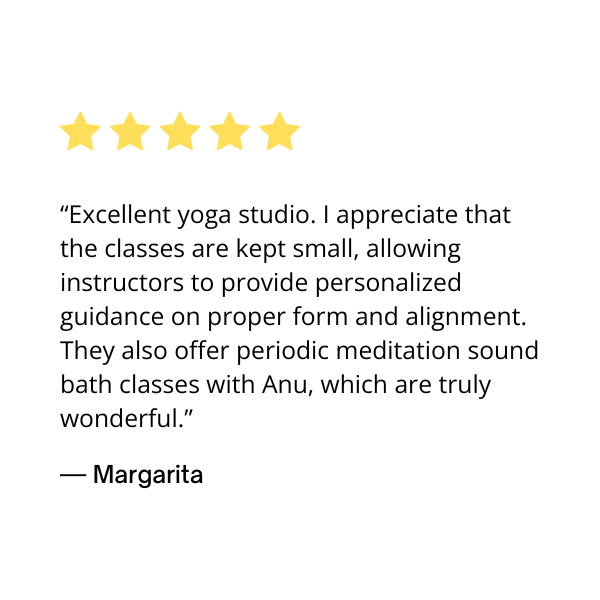The classes are kept small, allowing instructors to provide personalized guidance on proper form and alignment.