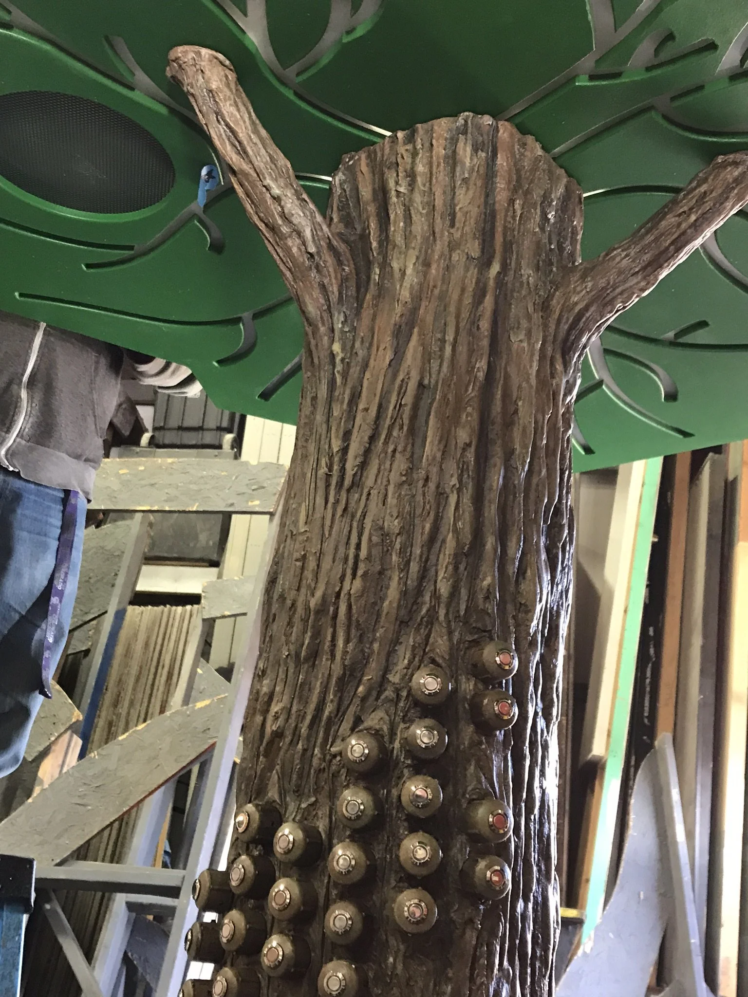 The Singing Tree in process (2019)
Anythink Library, Pearl Mack Branch
Scenic Charge Artist