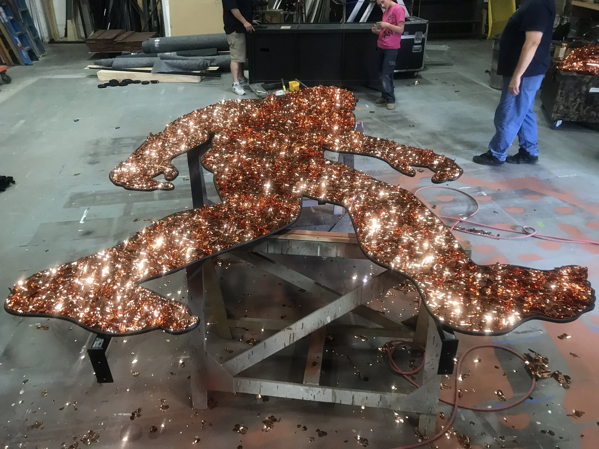 Bedazzled Yeti Cutout (2019)