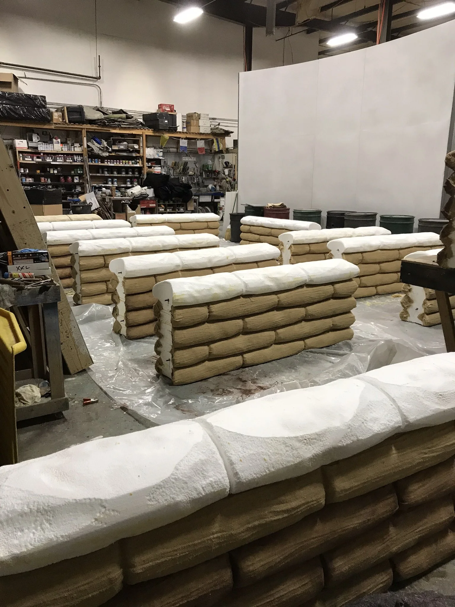 Wings Over The Rockies Display in process (2019)
Scenic Charge Artist