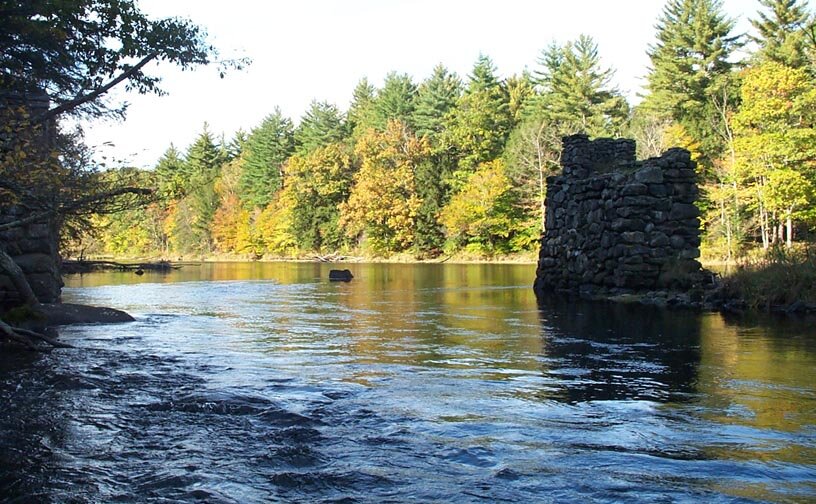 The Farmington River is an important element in the landscape and history of the town of Barkhamsted. The river s six-mile run from the Riverton area down to Pleasant Valley and on to New Hartford has supplied waterpower to 19th century mills and su