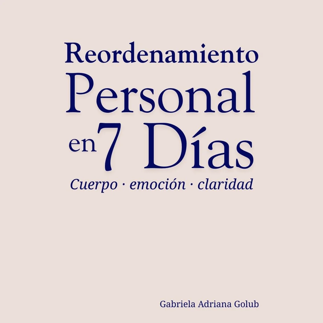 Cuando el cuerpo muestra que algo est&aacute; trabado
y necesit&aacute;s volver a sentir claridad, alivio y orden.
Un formato breve de acompa&ntilde;amiento individual para:
&bull; desbloquear un tema puntual
&bull; ordenar emociones, energ&iacute;a 
