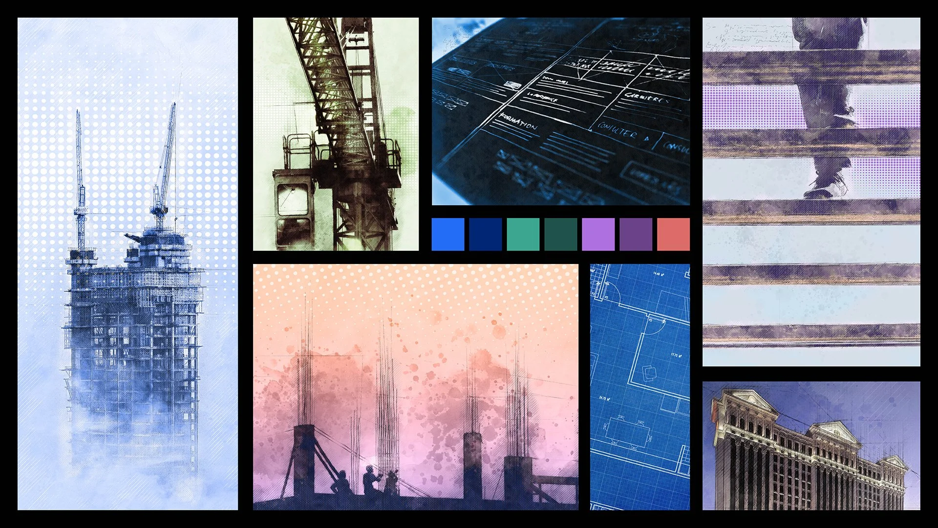  Concept mood board 