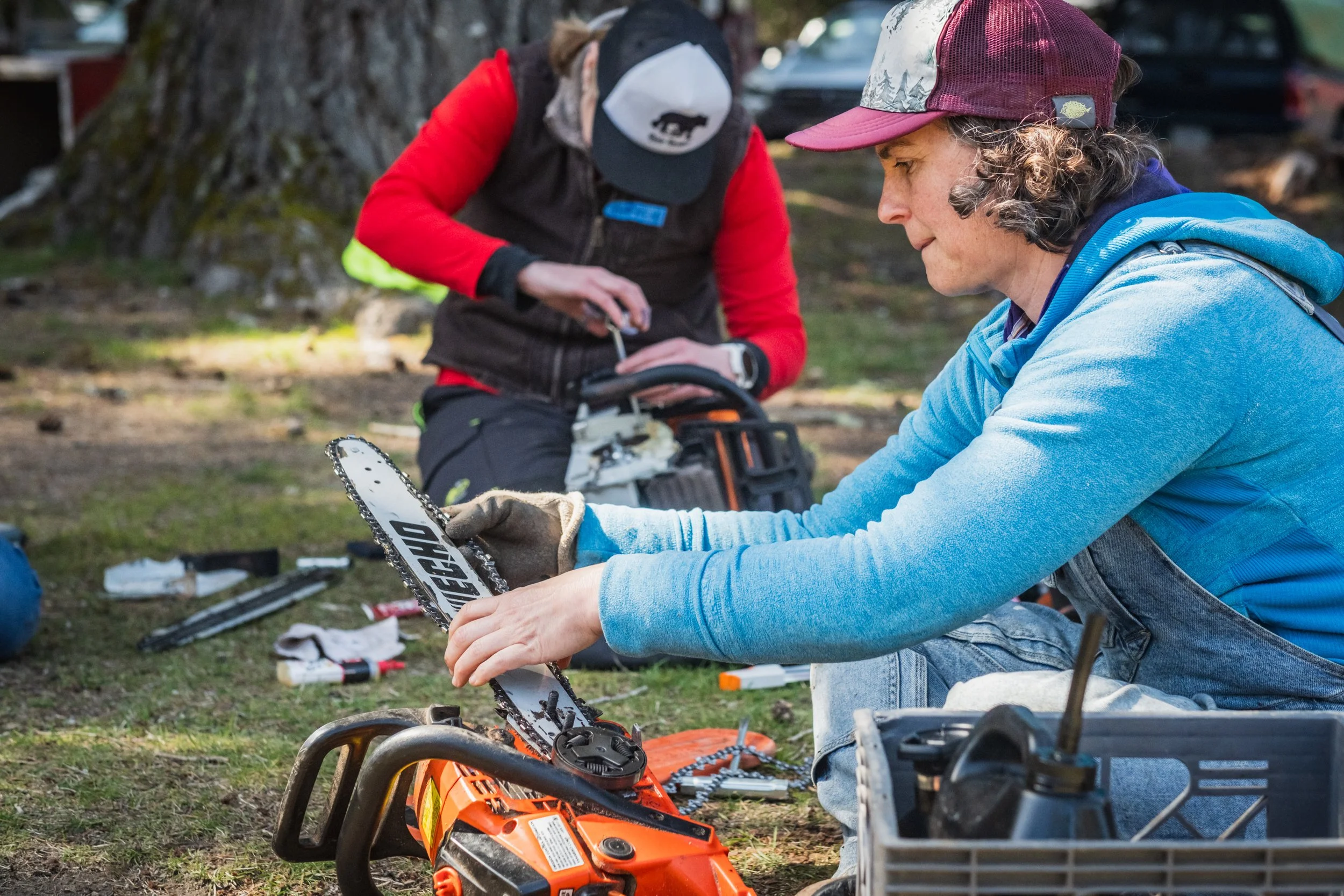Recap: 4th Annual Cispus Collaborative Chainsaw Training — OROGENESIS ...