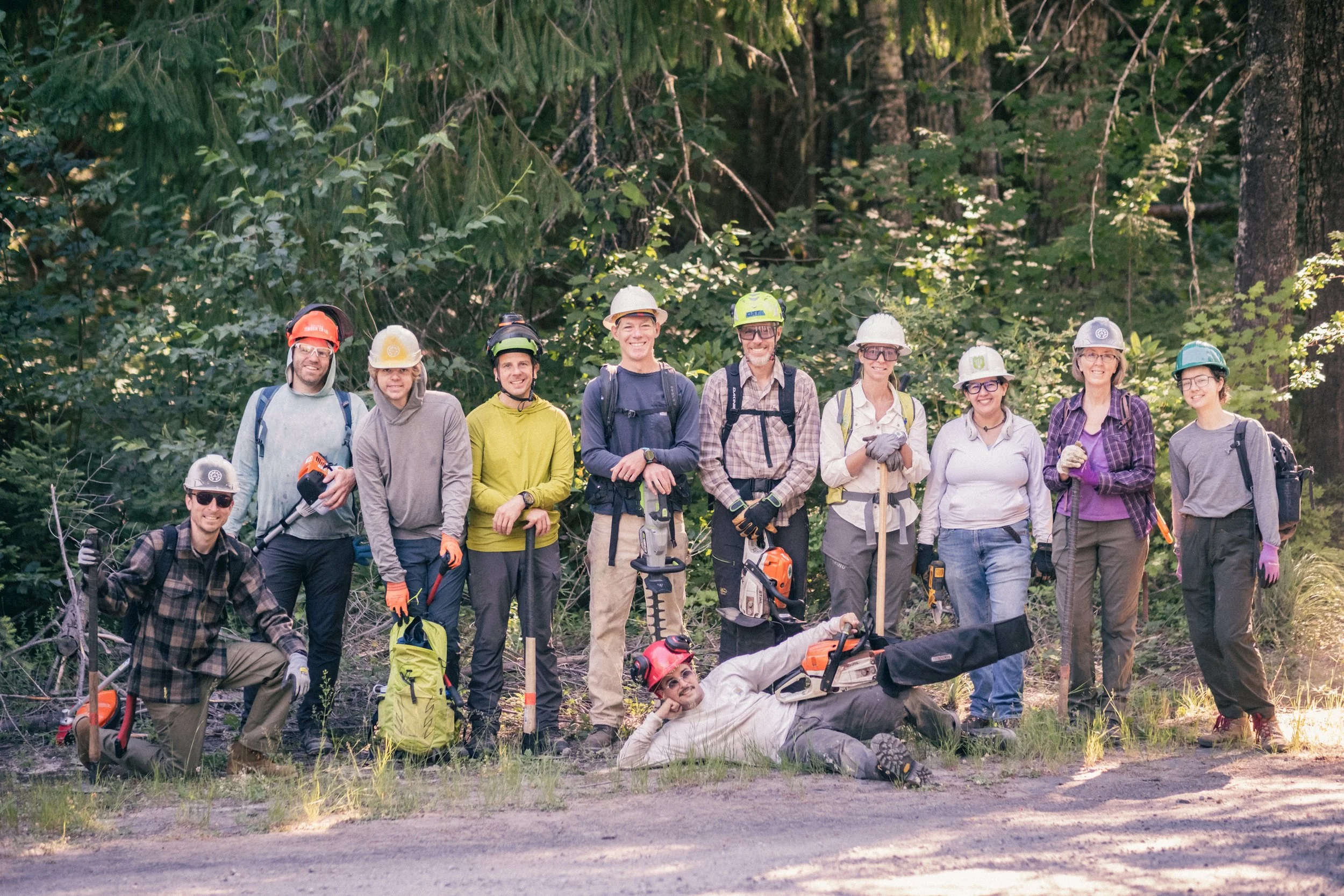 June - Old Cascade Crest New Trail Build