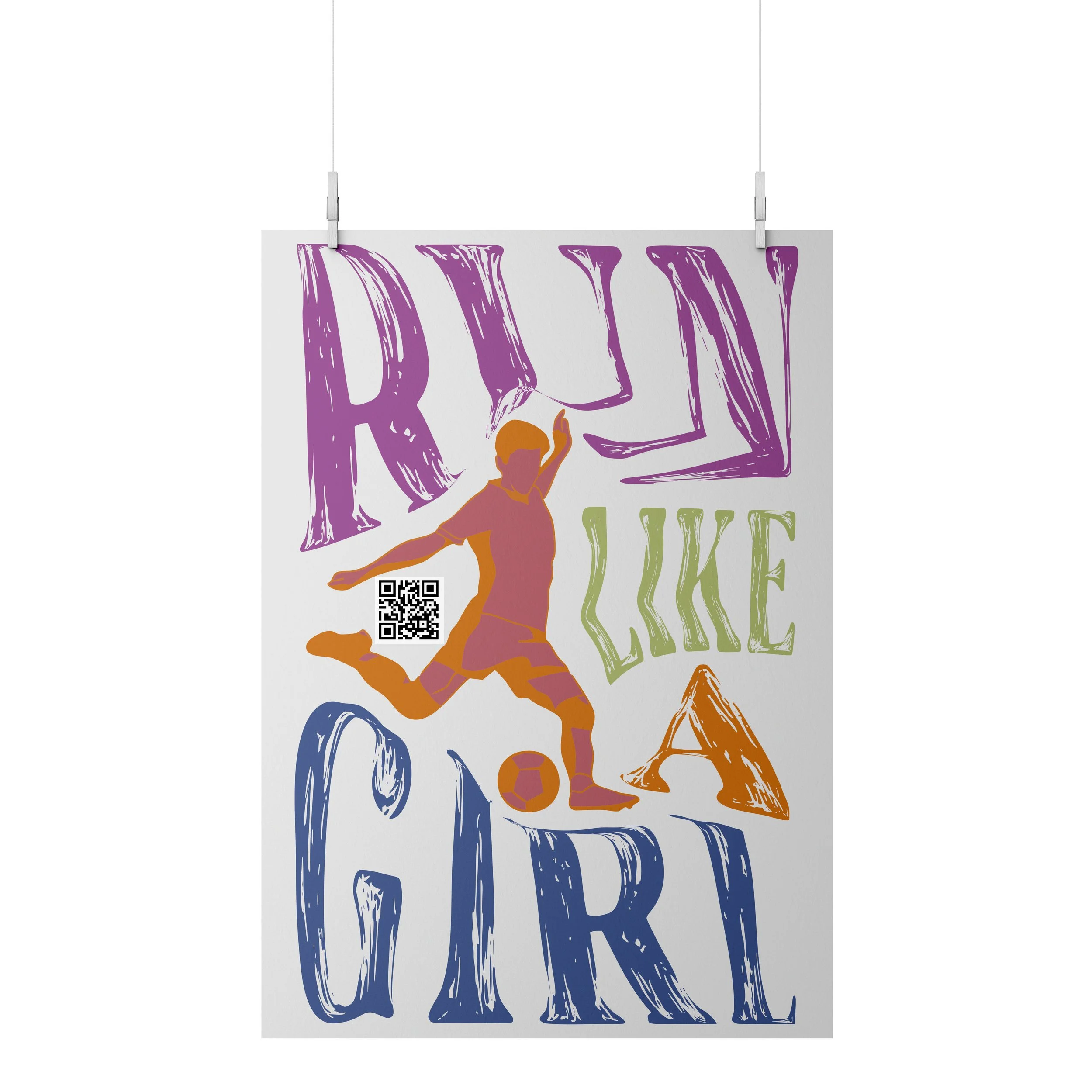 Run Like A Girl Concept