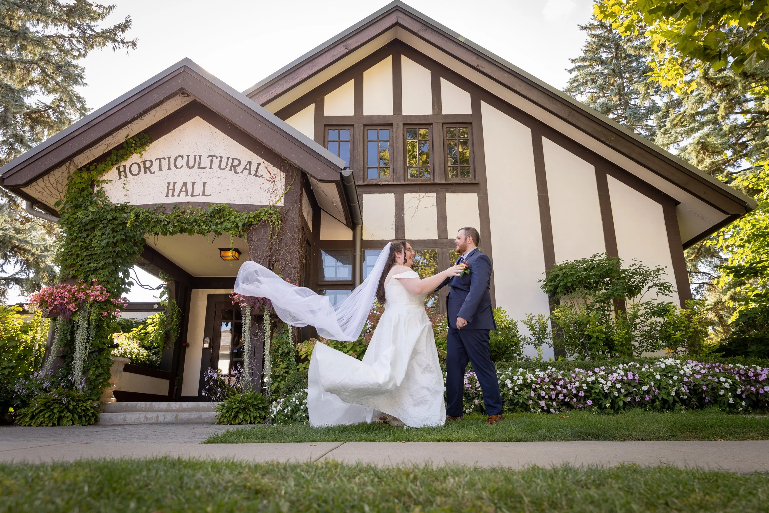 Intimate Lake Geneva Wedding at Horticultural Hall 