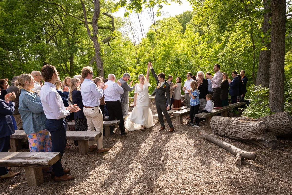 An Urban Ecology Center Wedding Focused on What Matters Most | Sidney &amp; Paul