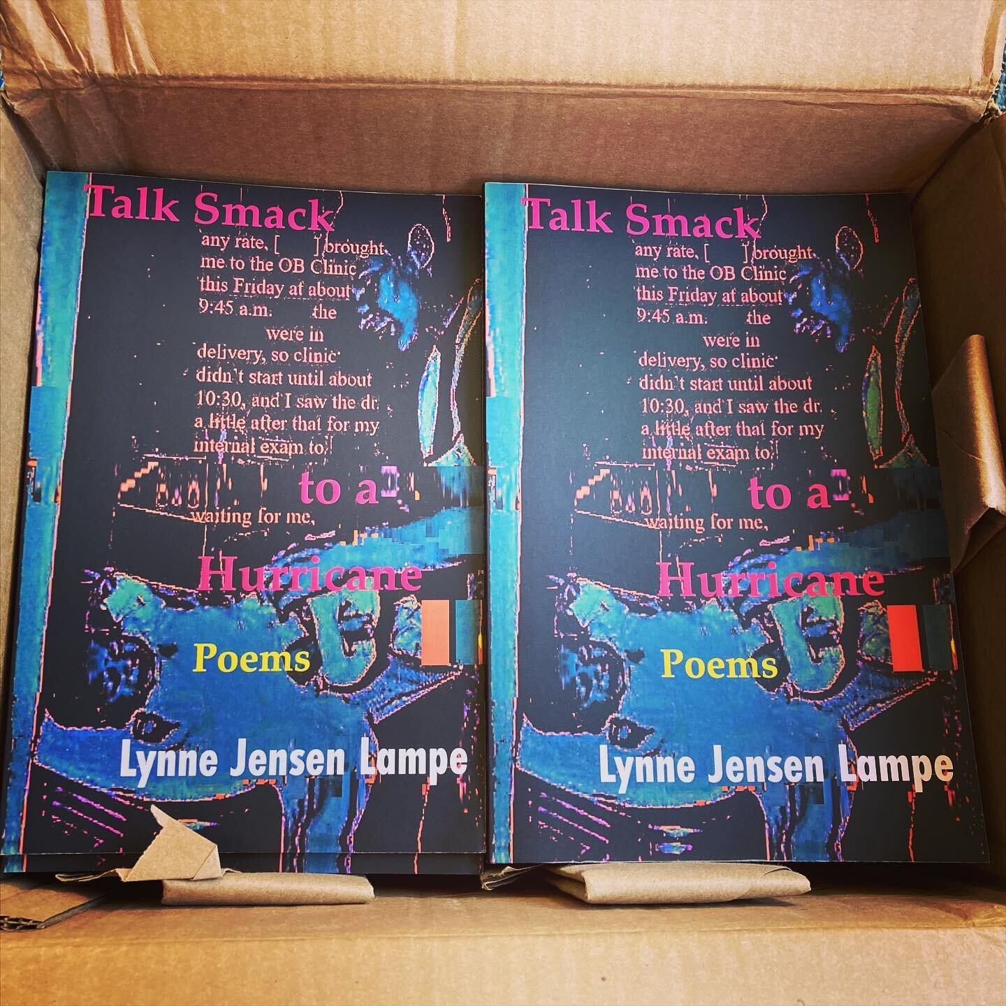 Today&rsquo;s the day! Preorders start for my debut poetry collection Talk Smack to a Hurricane (Ice Floe Press) https://IceFloe press.net/talk-smack-to-a-hurricane-lynne-jensen-lampe/