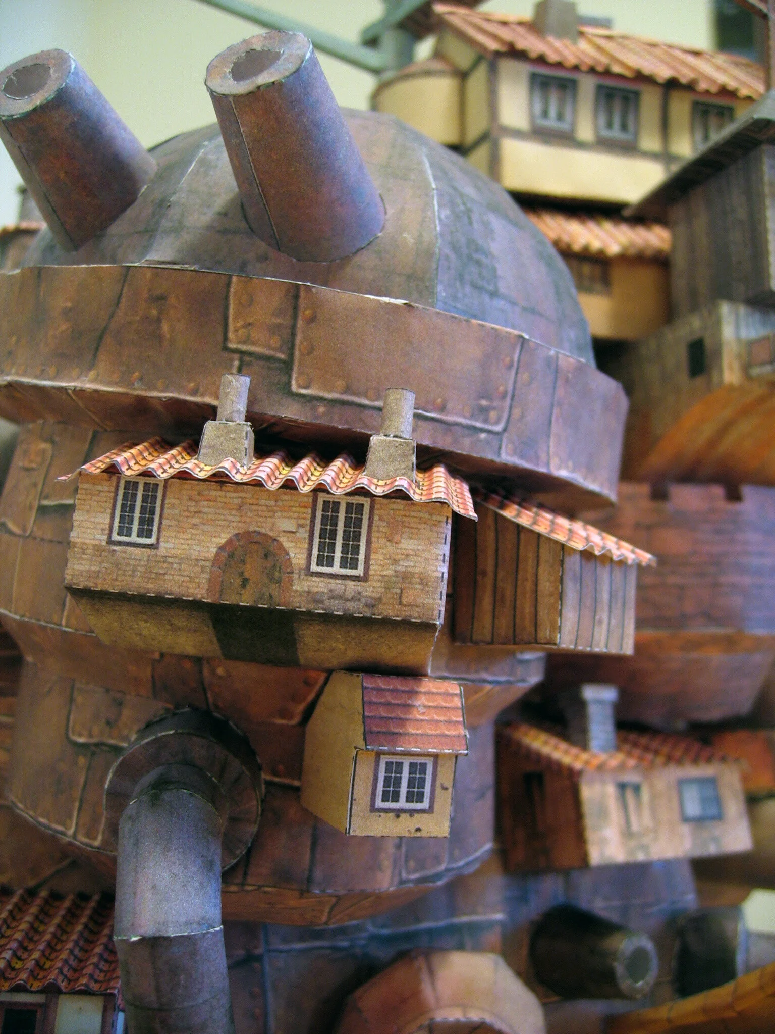 Howl's Moving Castle papercraft | Ben Millett