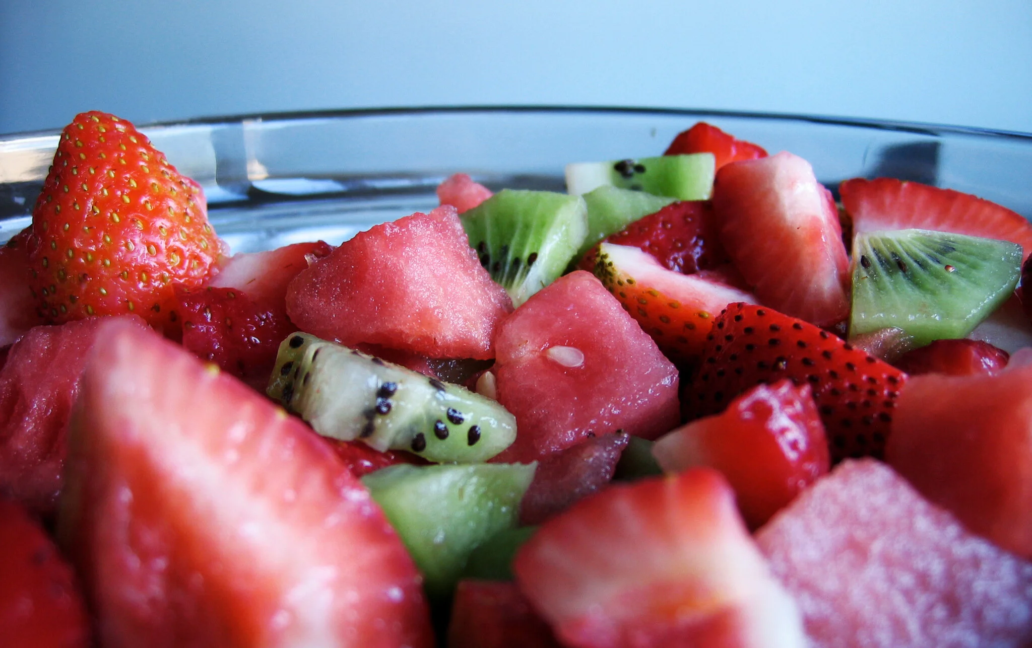Watermelon, Kiwi, and Strawberry Salad — Ben Millett