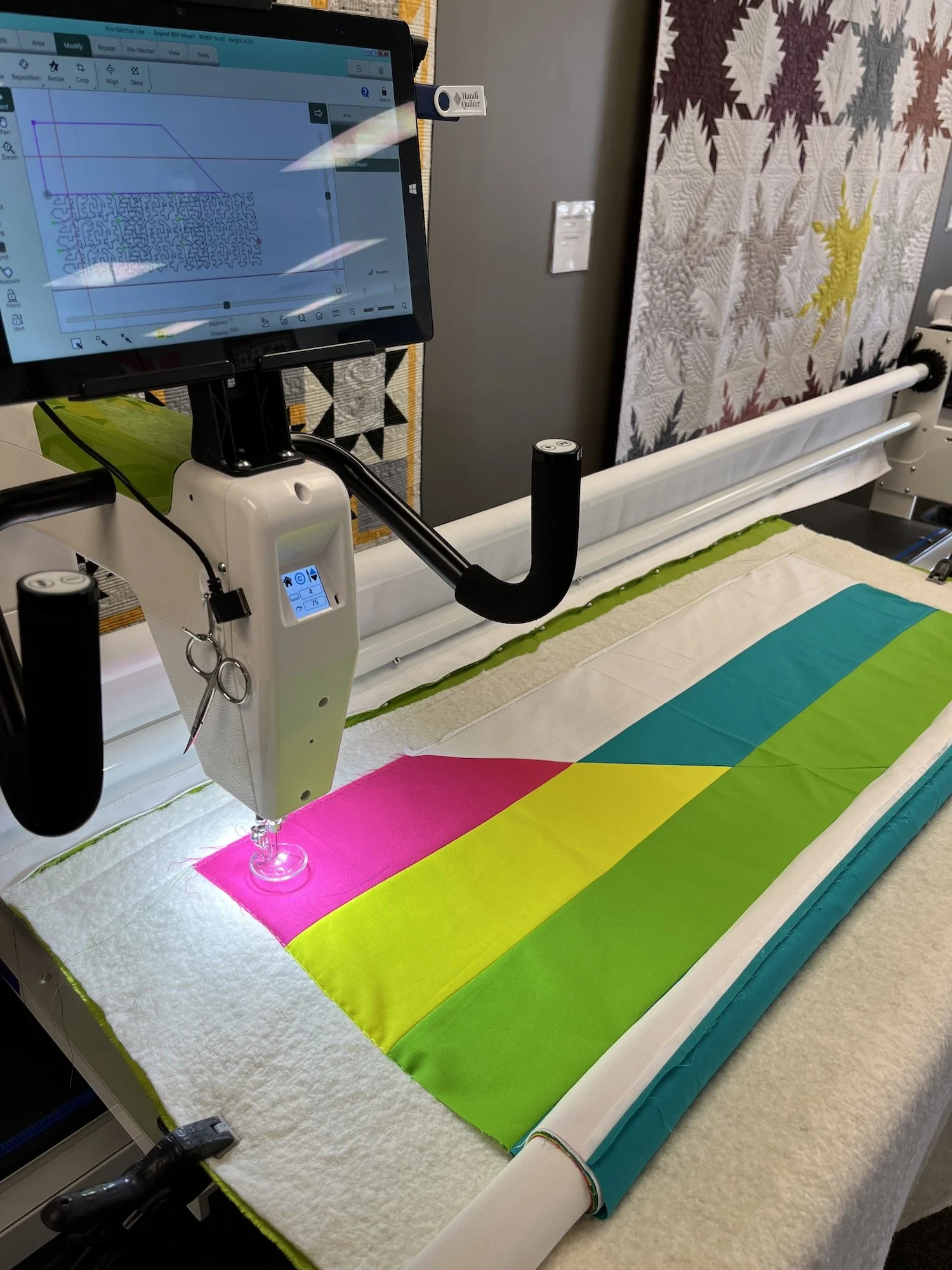 Slice Is Right (Handi Quilter) & HQ Visit — Ben Millett