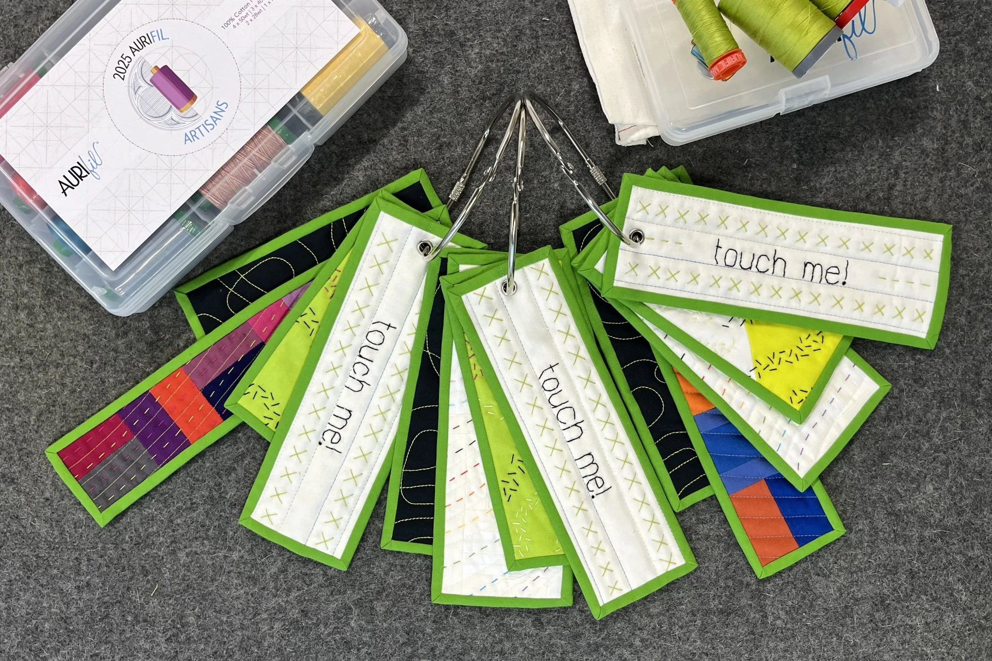 Touch samples for Iowa Artists 2025: Ben Millett | Ben Millett