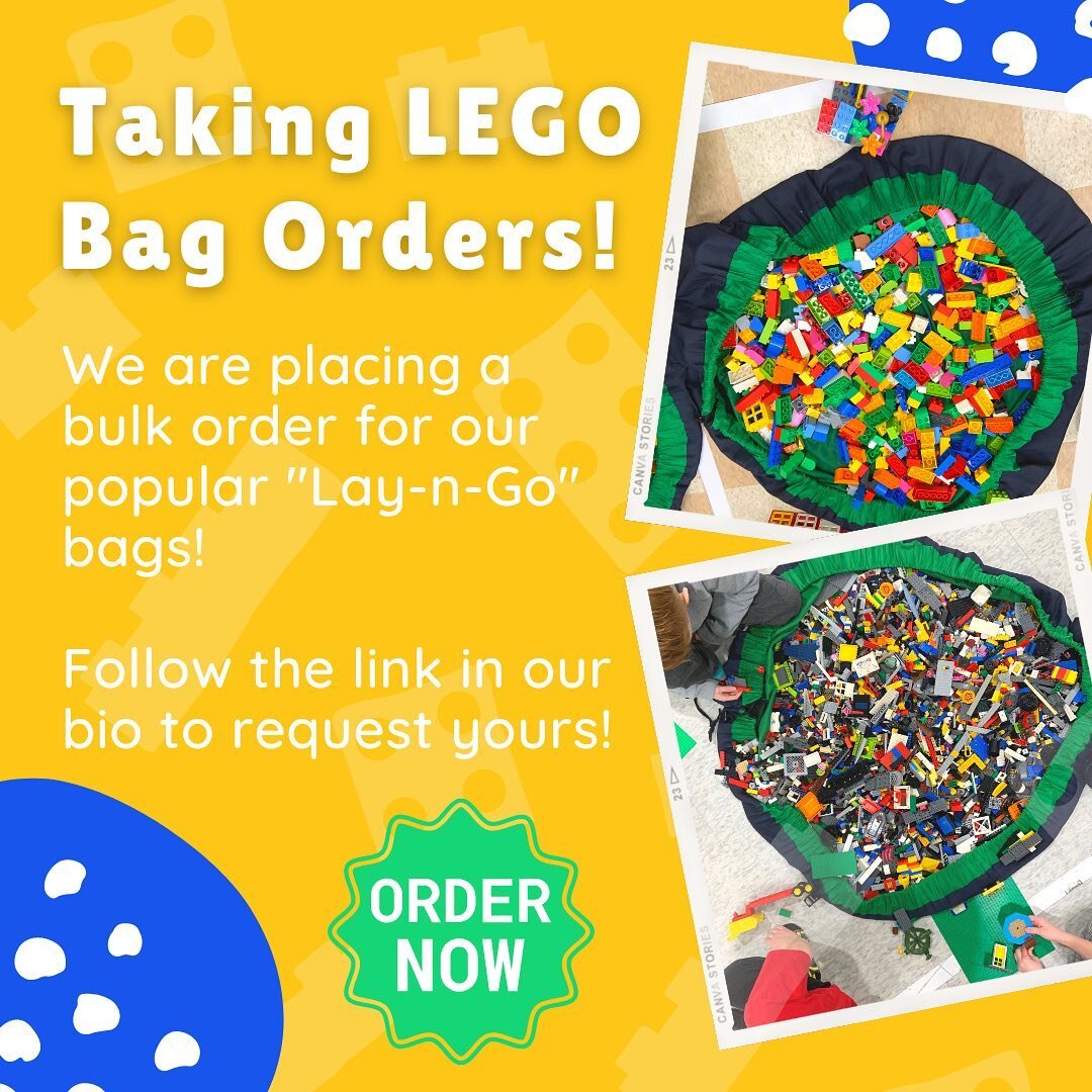 We are taking orders for our popular @lay.n.go bags! Follow the link in our bio and click &ldquo;Lay-an&rsquo;-Go Bag Waitlist&rdquo; to request yours! Order requests will be closed on Saturday, April 1!

Small - 18&rdquo; Blue - $35
Medium - 44&rdqu
