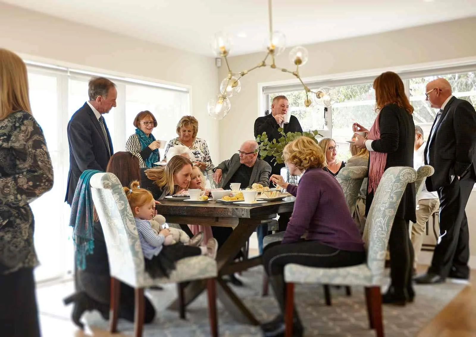 DIY funerals reception