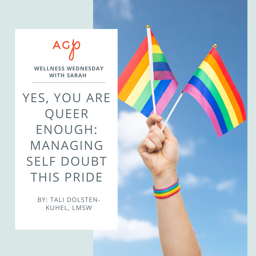 Yes, You Are Queer Enough: Managing Self Doubt This Pride