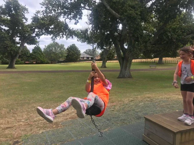 Flying fox after Bounce and Beyond trip