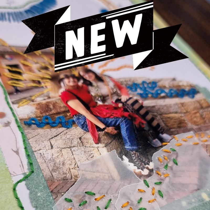 NEW! Embroidery: Threaded Photographs