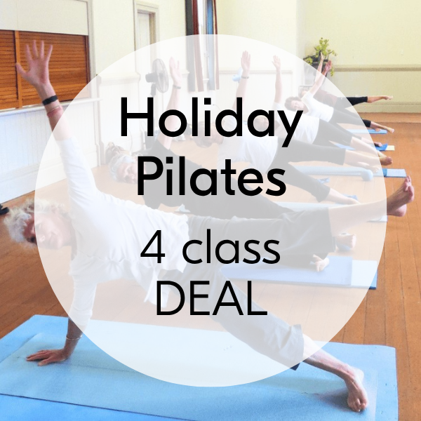 Holiday Pilates: 4 class DEAL